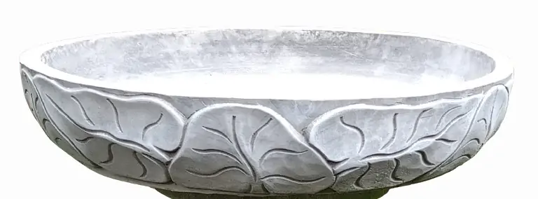 Artikelbild 3 des Artikels “Makassar - Schale mit Lotosmotiv, Ø. 50 cm | Steinguss “